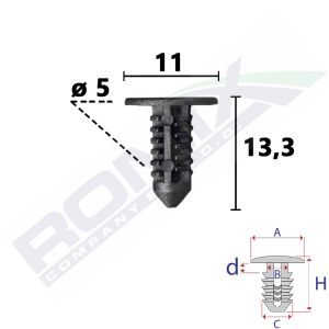 spinka tapicerska C10089