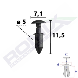 kołek rozporowy B22152