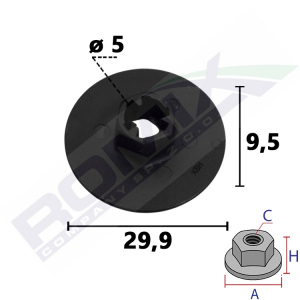 spinka nasadzana C80168
