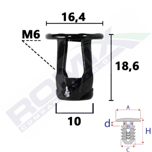 nitonakrętka C80160