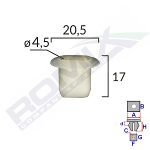 kostka montażowa C60104