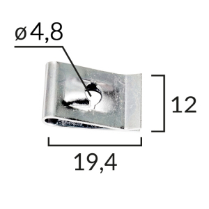 blaszka montażowa 16035