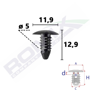 spinka tapicerska B23187