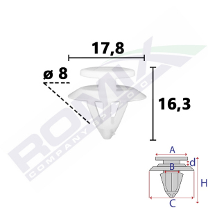 spinka tapicerska C70980