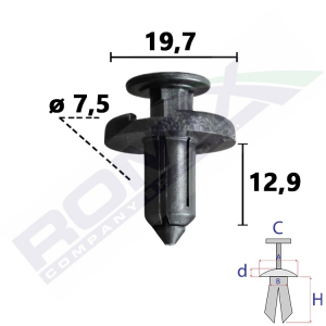 kołek rozporowy C40286