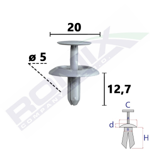kołek rozporowy C80176
