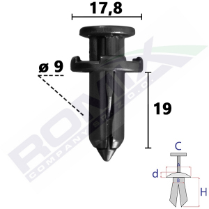 kołek rozporowy B25686