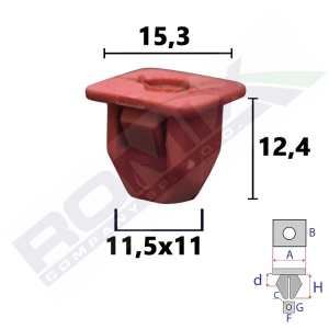 kostka montażowa 57187Z