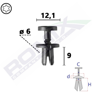 kołek rozporowy A60953