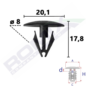 spinka uszczelki C80128