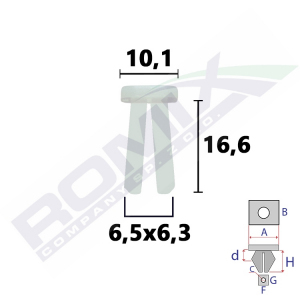 kostka montażowa C80157