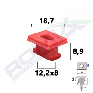 gniazdo montażowe C60609
