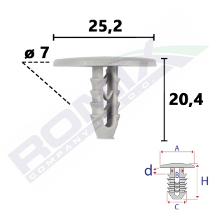 spinka tapicerska 10079
