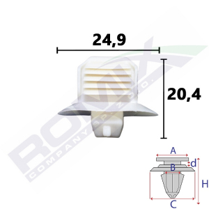 spinka tapicerska C30116