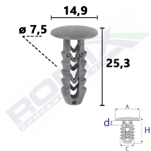 spinka tapicerska 10074