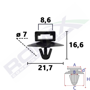 uchwyt opaski C80104