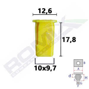 kostka montażowa 15028